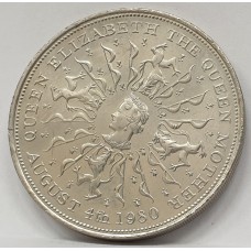 GREAT BRITAIN UK 1980 . CROWN . THE QUEEN MOTHER 80TH BIRTHDAY